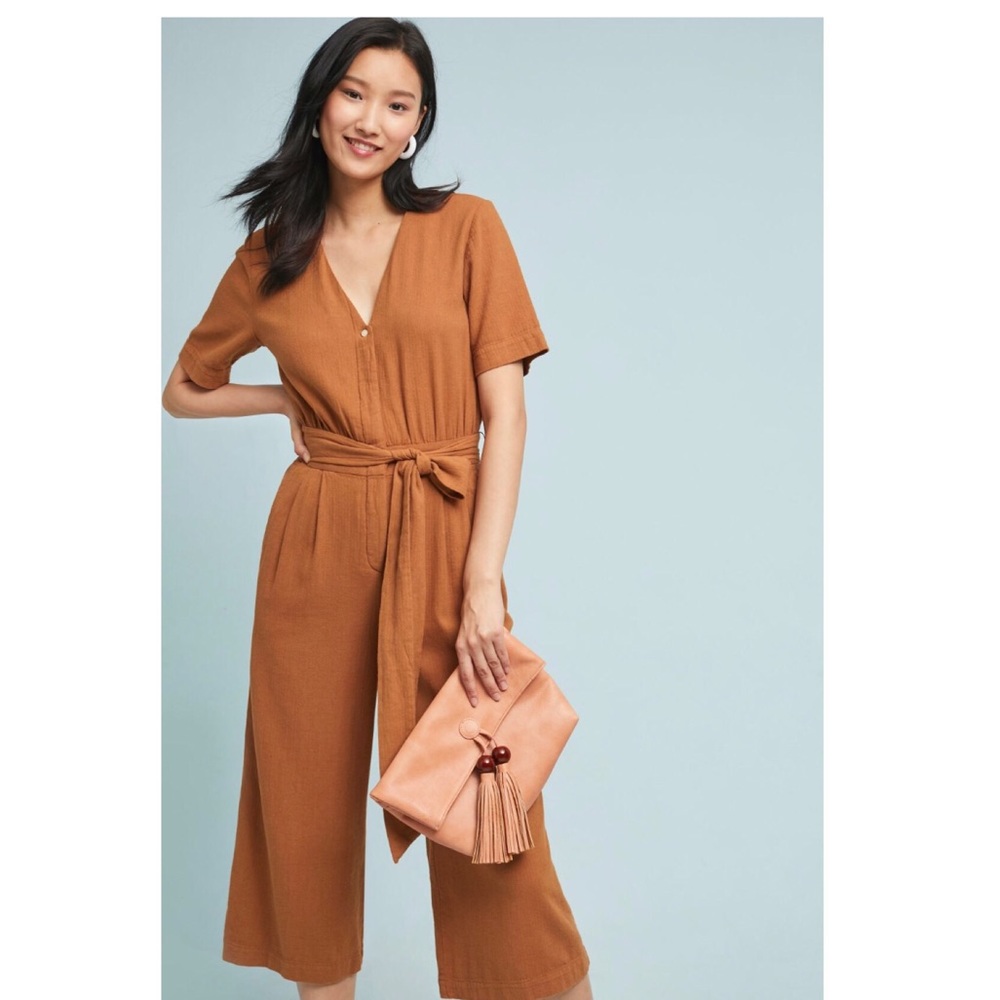 HTF NWT ANTHROPOLOGIE Bella Jumpsuit